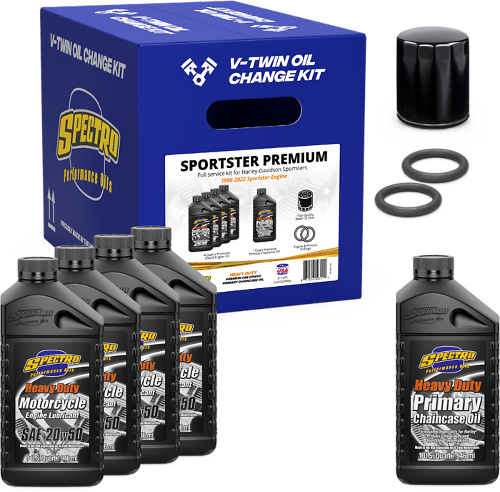 Spectro #311473 - V-twin Full OIL Service KIT XL Premium | Direct